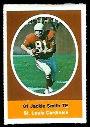 1972 Sunoco Stamps      535     Jackie Smith